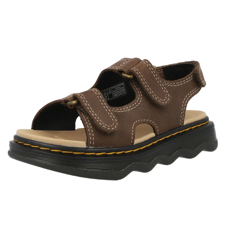 Dr Martens Virden Dark Brown Sandals