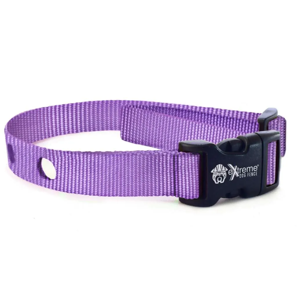 eXtreme Dog Fence Collar Strap for in ground fence receivers - Orchid