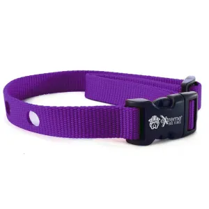 eXtreme Dog Fence Collar Strap for in ground fence receivers - Purple