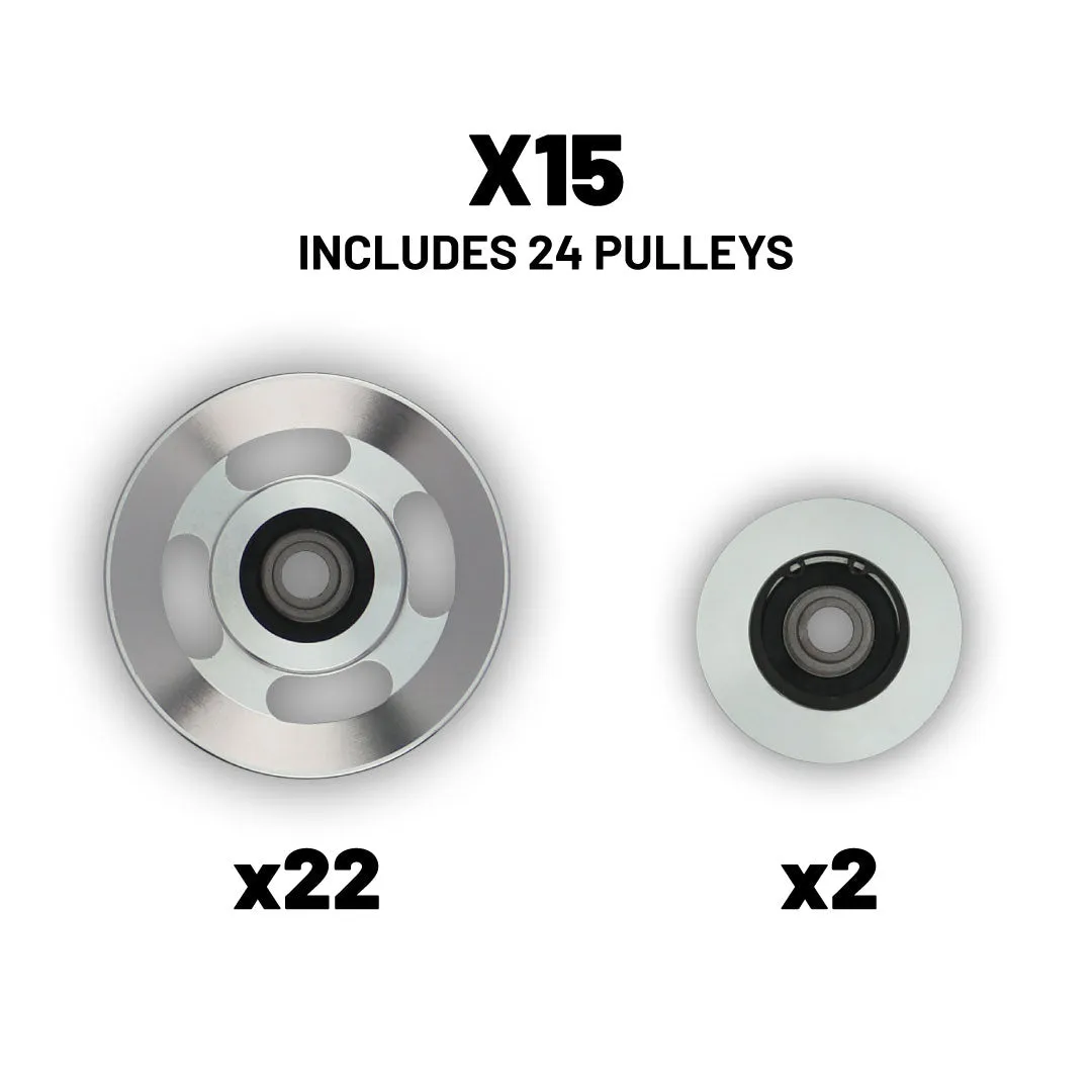 Force USA Aluminum Pulley Kits