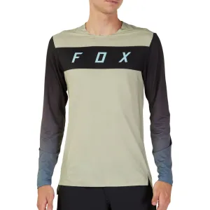 Fox Flexair Arcadia Long Sleeve Mens Cycling Jersey - Brown