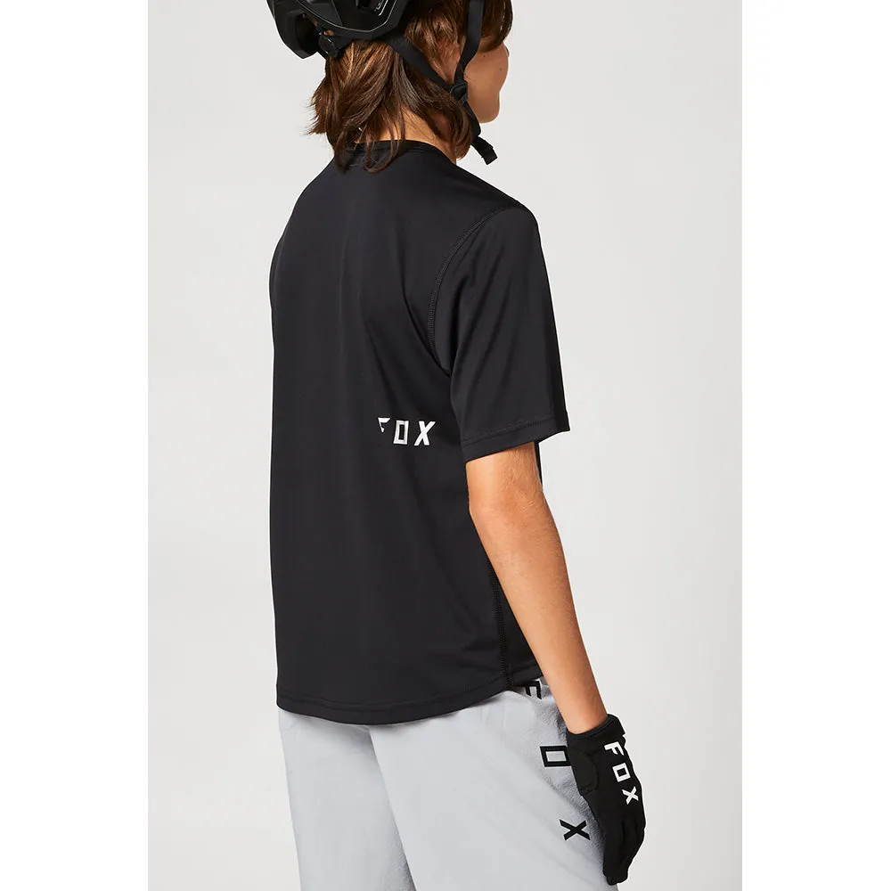 Fox Youth Ranger Ss Jersey - Black