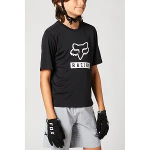 Fox Youth Ranger Ss Jersey - Black