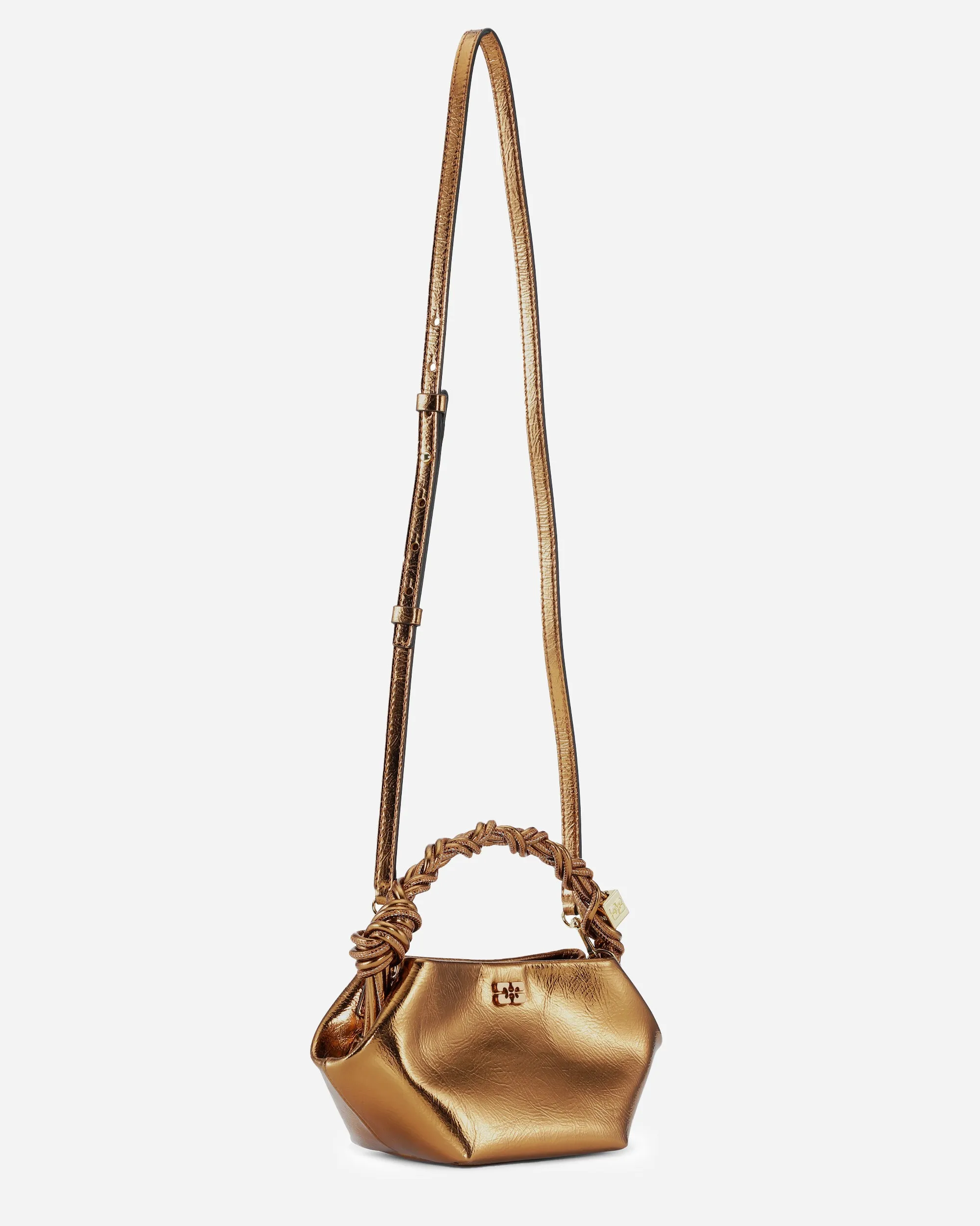 Ganni Bou Bag Mini Metallic