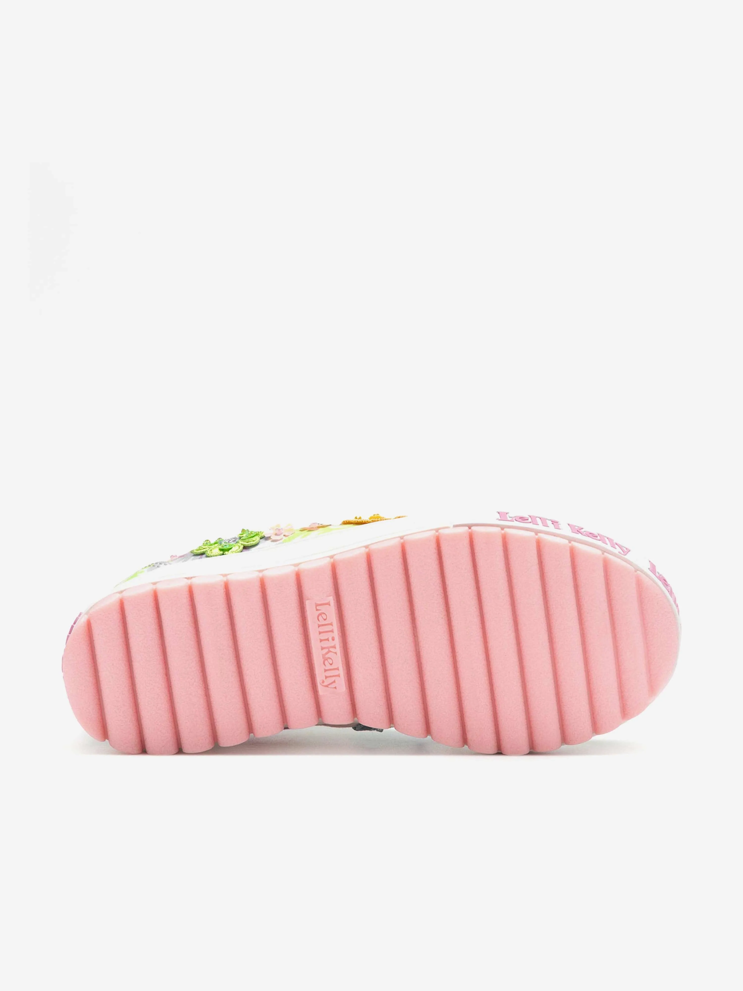 Girls Eloise Strap Trainers in White