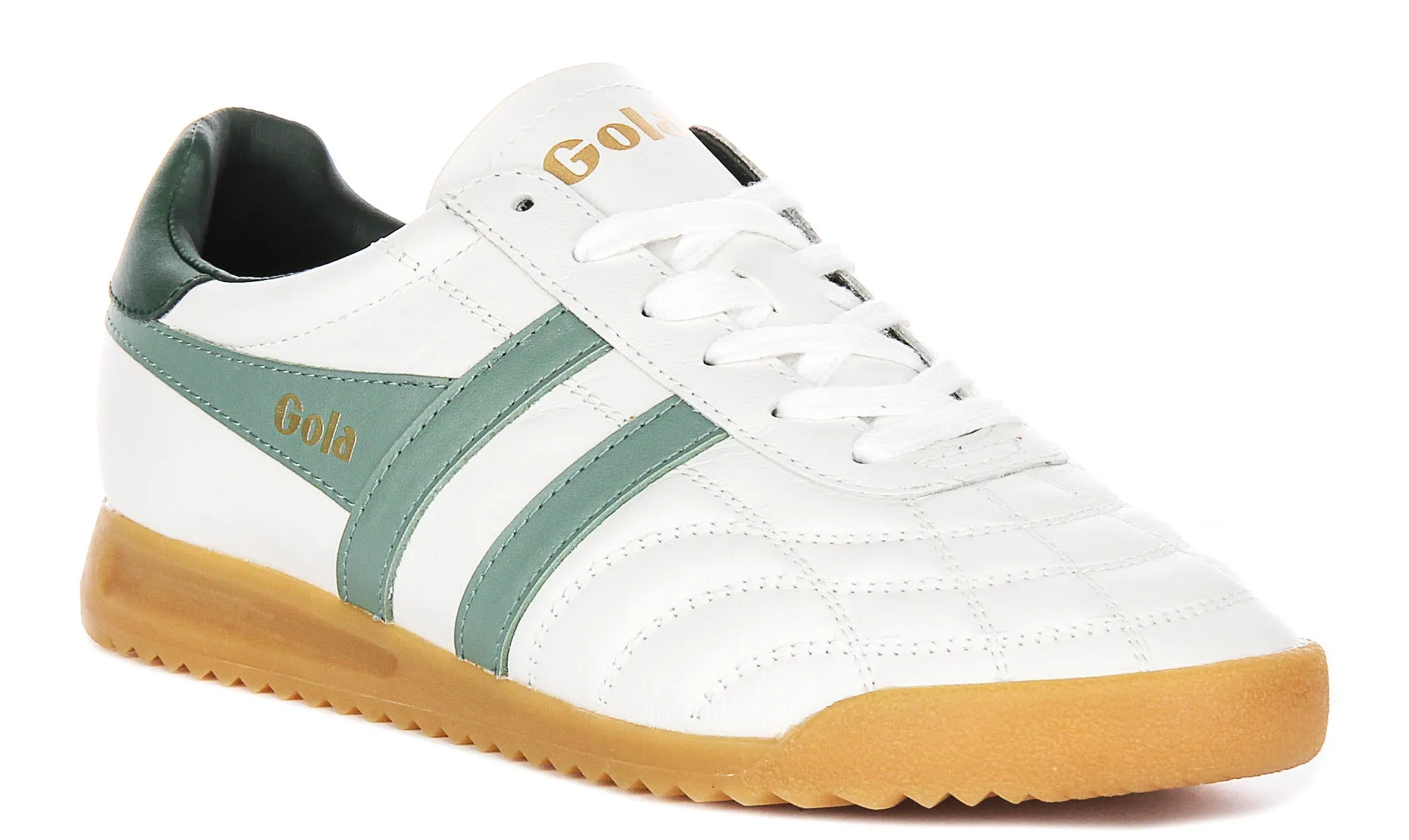 Gola Classics Stadium In White Green For Women