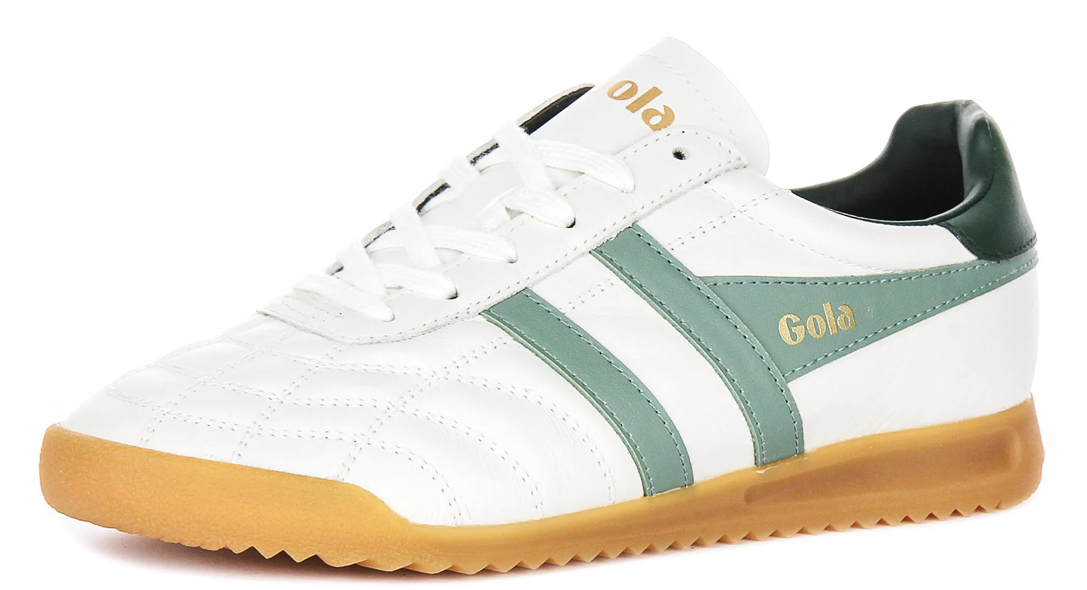 Gola Classics Stadium In White Green For Women