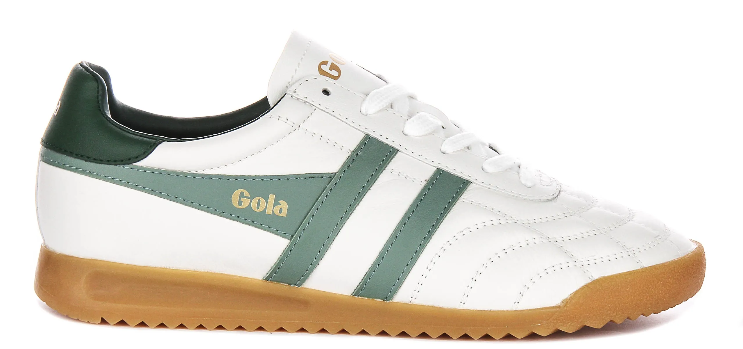 Gola Classics Stadium In White Green For Women