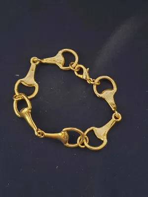 Gold Bit Bracelet