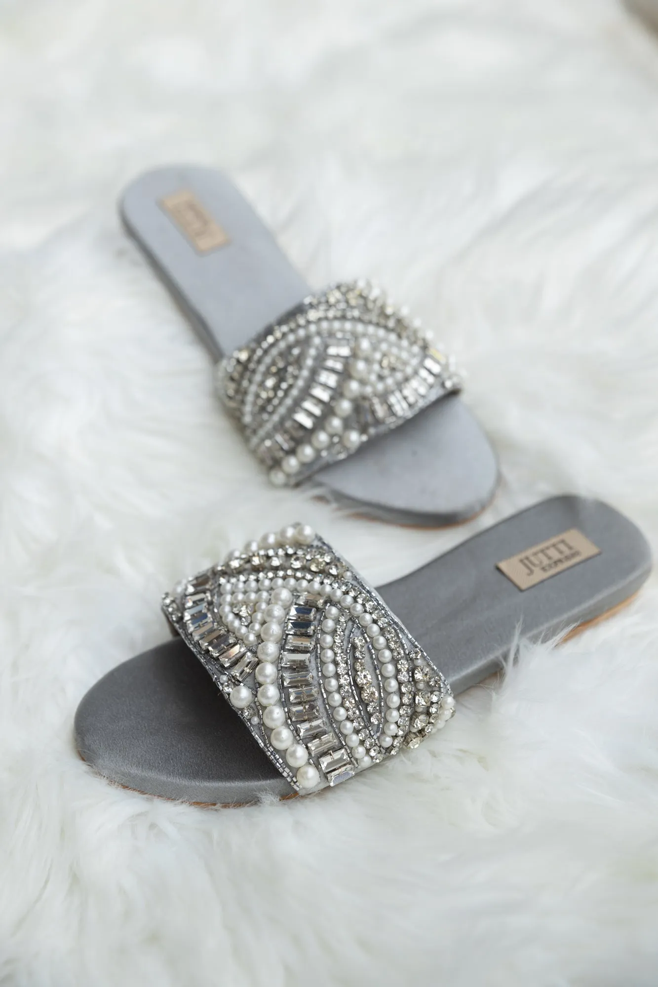 Grey Crystal Flats