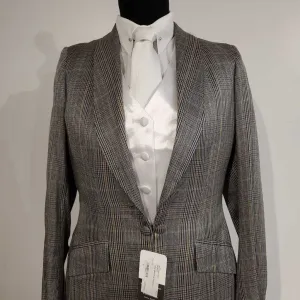 Grey Multi Plaid Daycoat