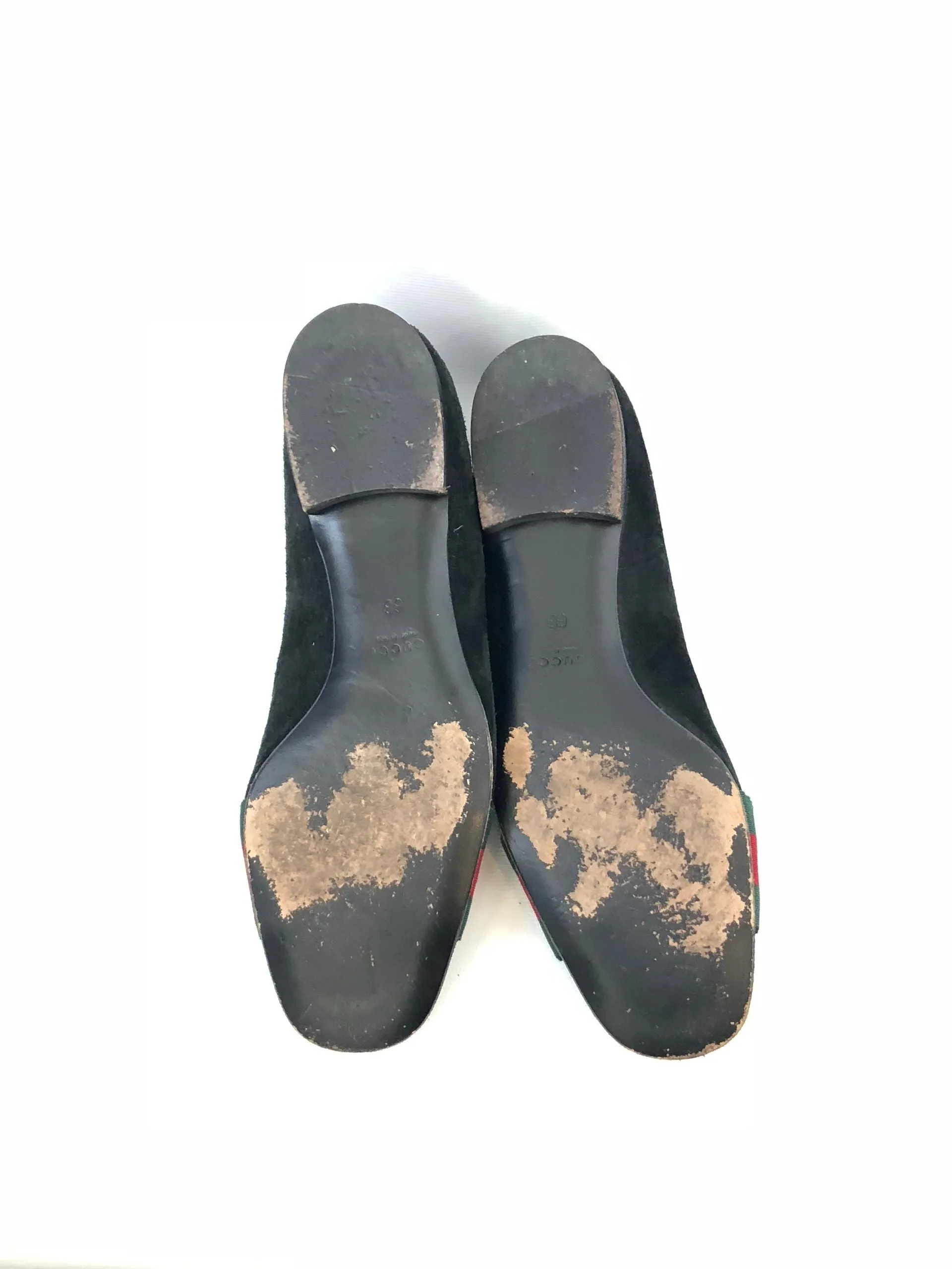 Gucci Gg Suede Flats Size 36 It (6 Us)