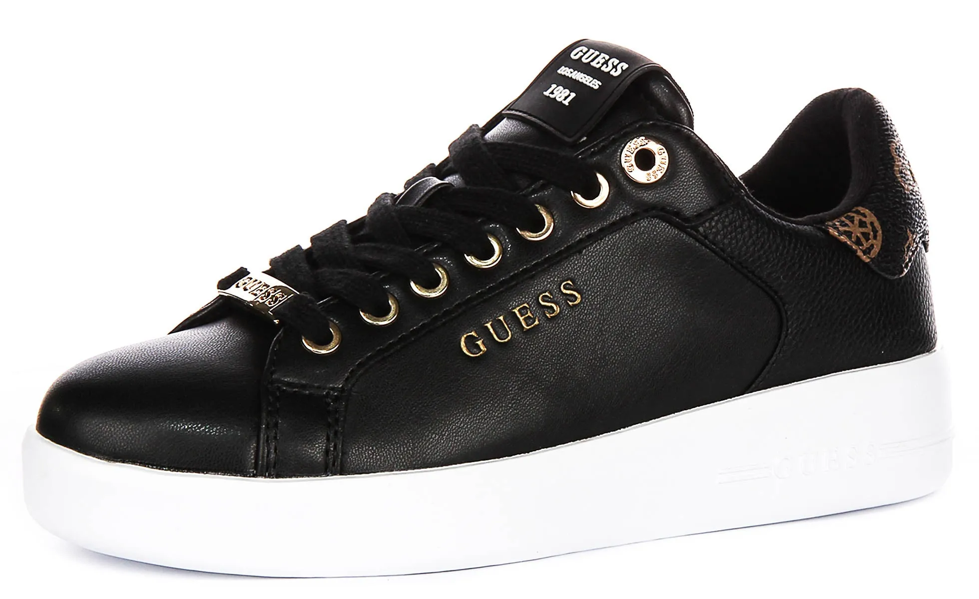 Guess Rok12 4G Peony In Black For Women