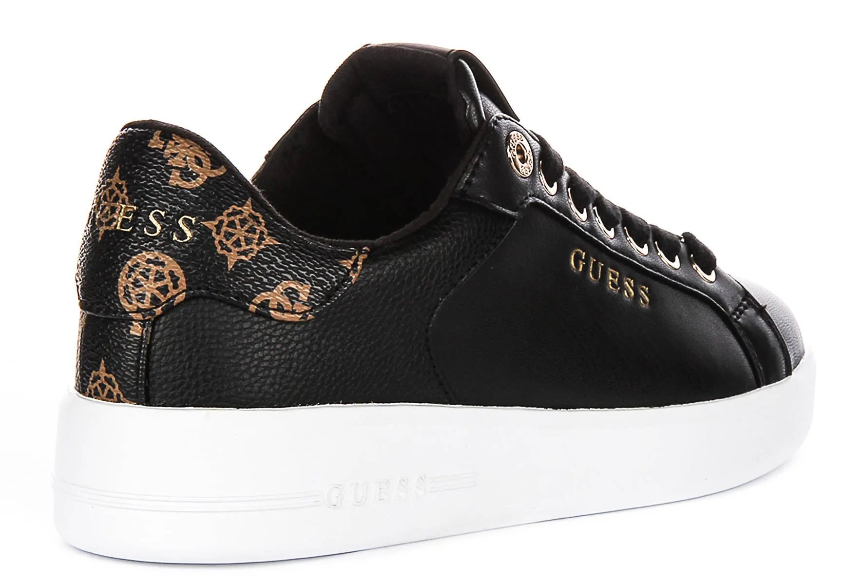 Guess Rok12 4G Peony In Black For Women