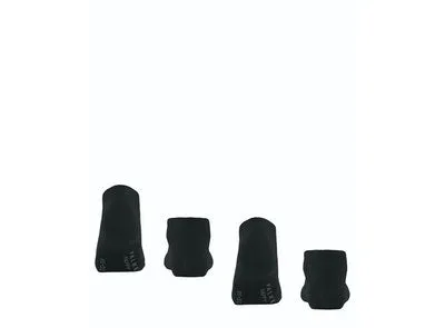 Happy 2-pack Dames Sneakersokken 46418 3000 Black