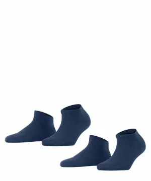 Happy 2-pack Dames Sneakersokken 46418 6000 Royal Blue