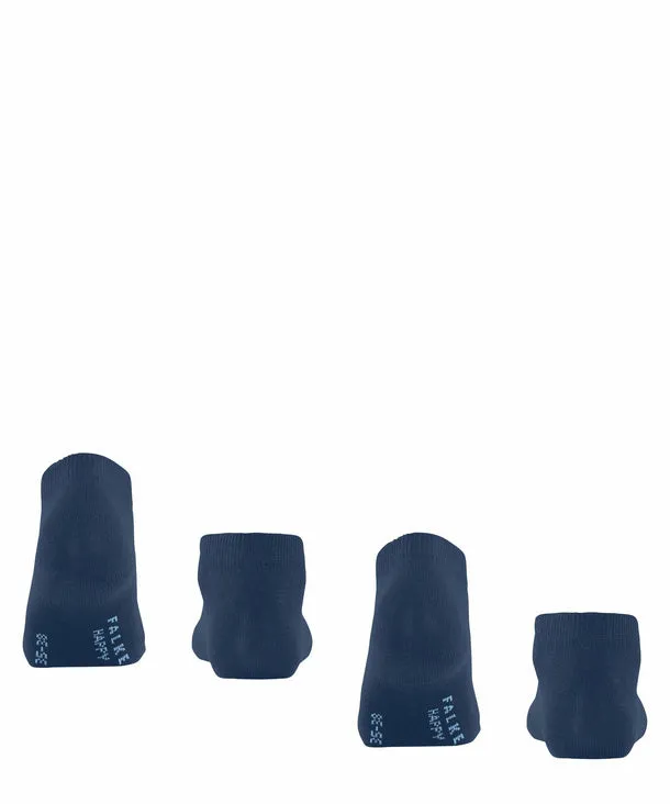 Happy 2-pack Dames Sneakersokken 46418 6000 Royal Blue