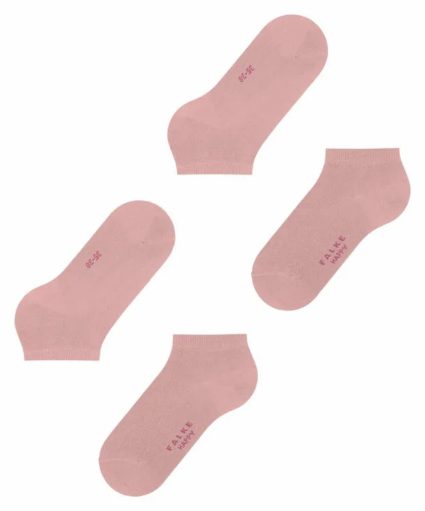 Happy 2-pack Dames Sneakersokken 46418 8645 BLOSSOM
