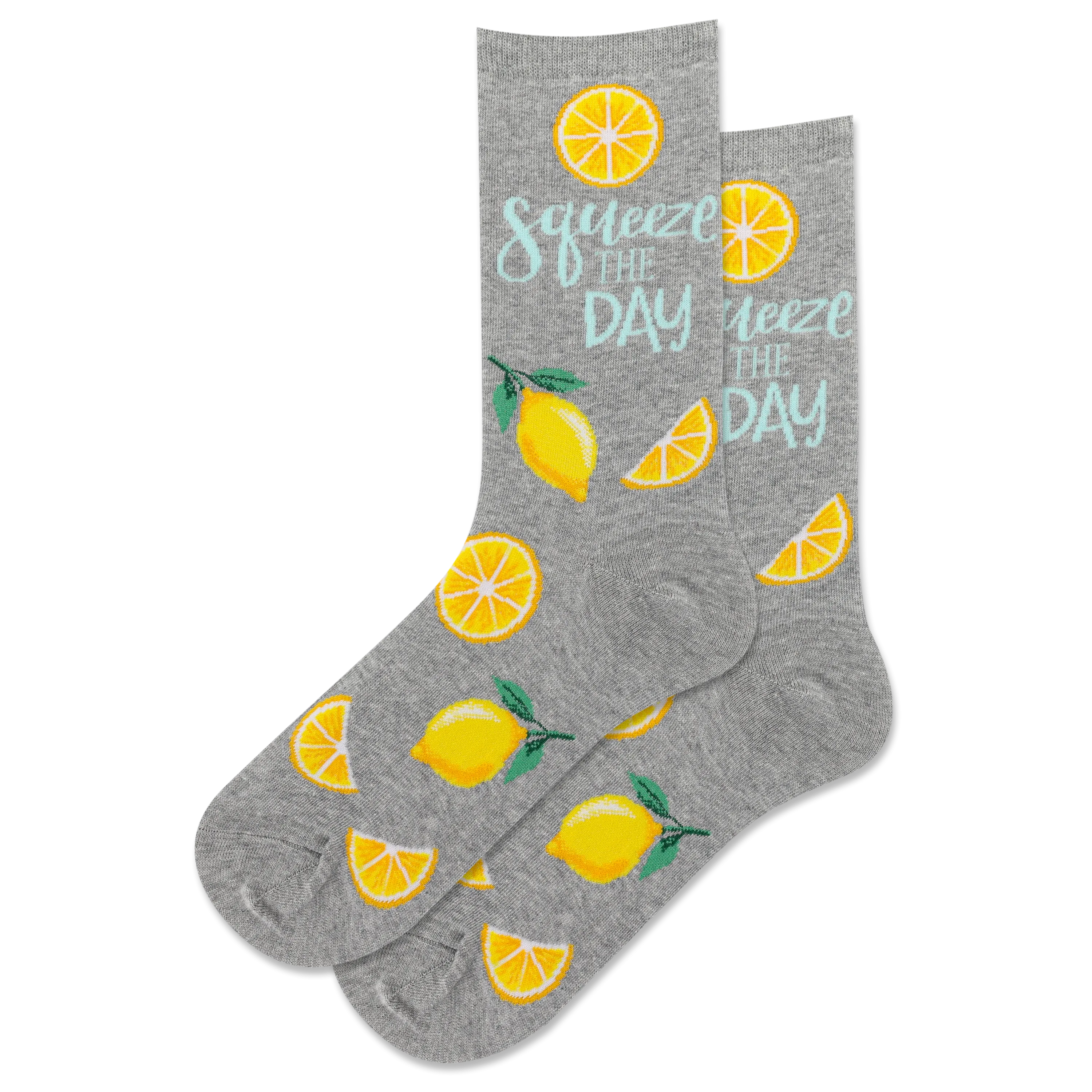 HOTSOX Women's Squeeze the Day Crew Sock