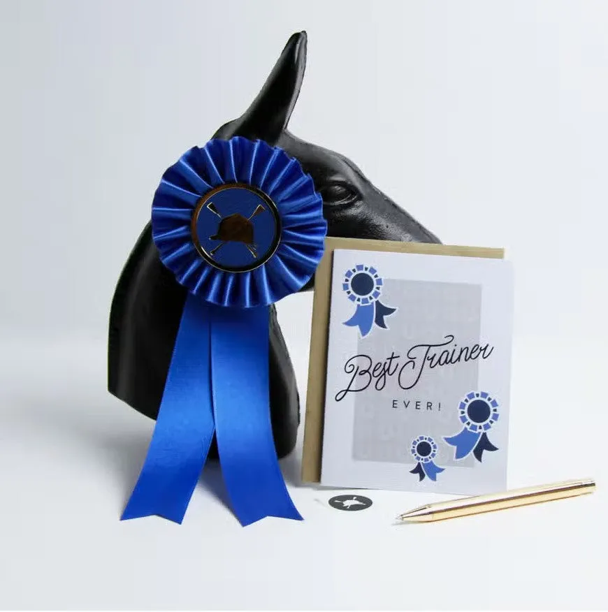 Hunt Seat Paper Co Best Horse Trainer Ever Card