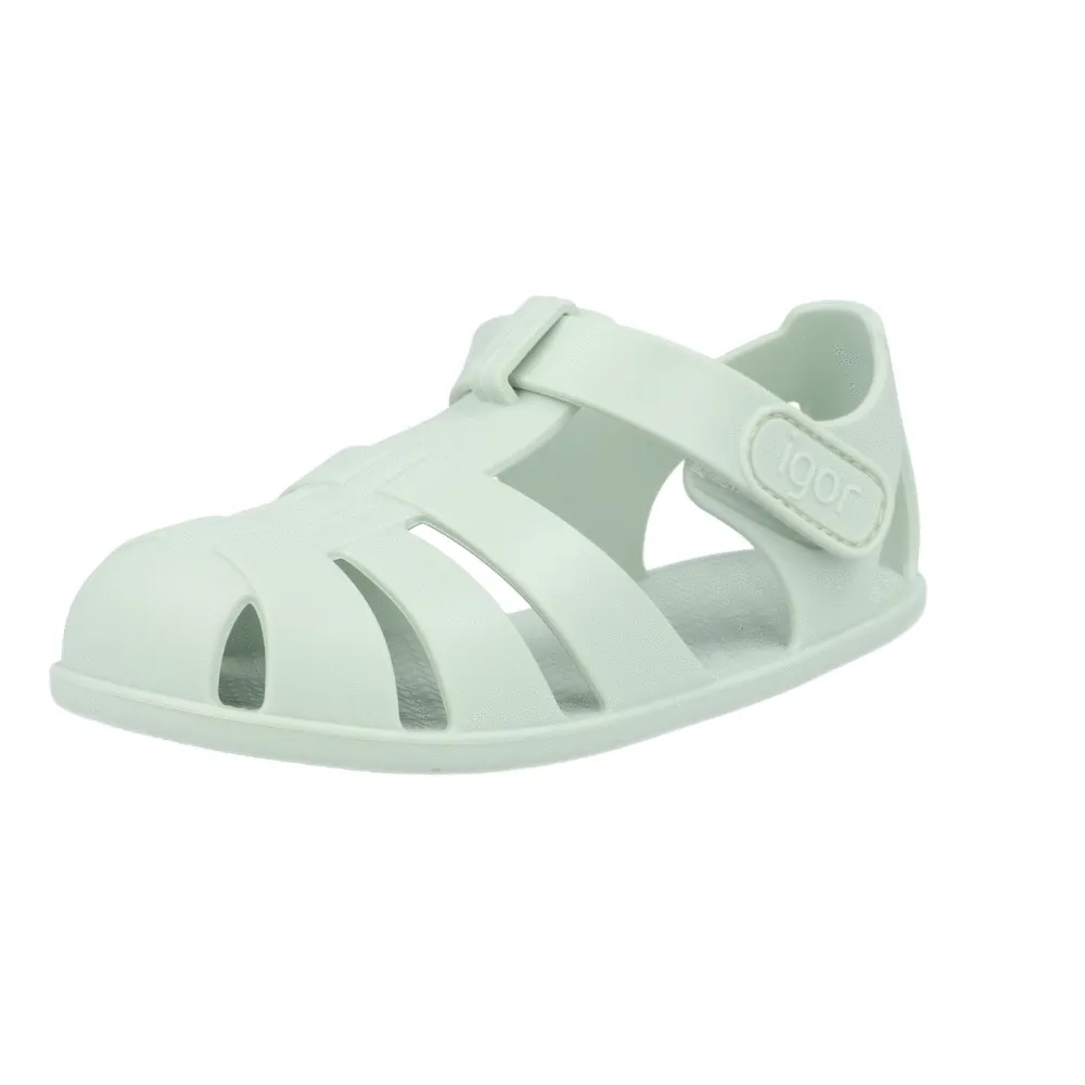 Igor Nemo Solid Mint Jelly Sandals