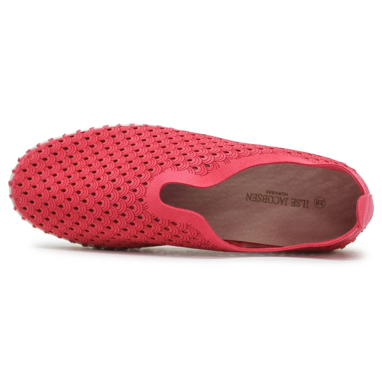 Ilse Jacobsen Tulip 3373 Textile Women's Loafer Shoes - Viva Magenta