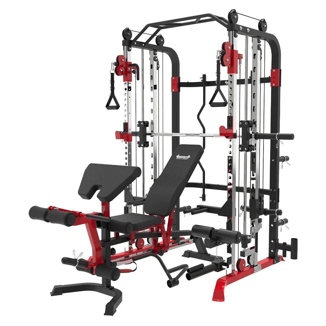 Impact Fitness MF5 Multi Trainer   Attachments   Adjustable Bench