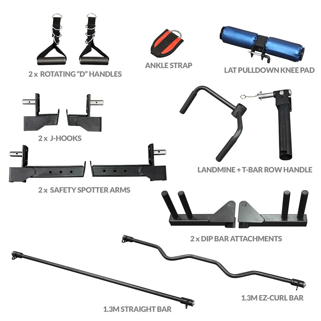 Impact Fitness MF5 Multi Trainer   Attachments   Adjustable Bench