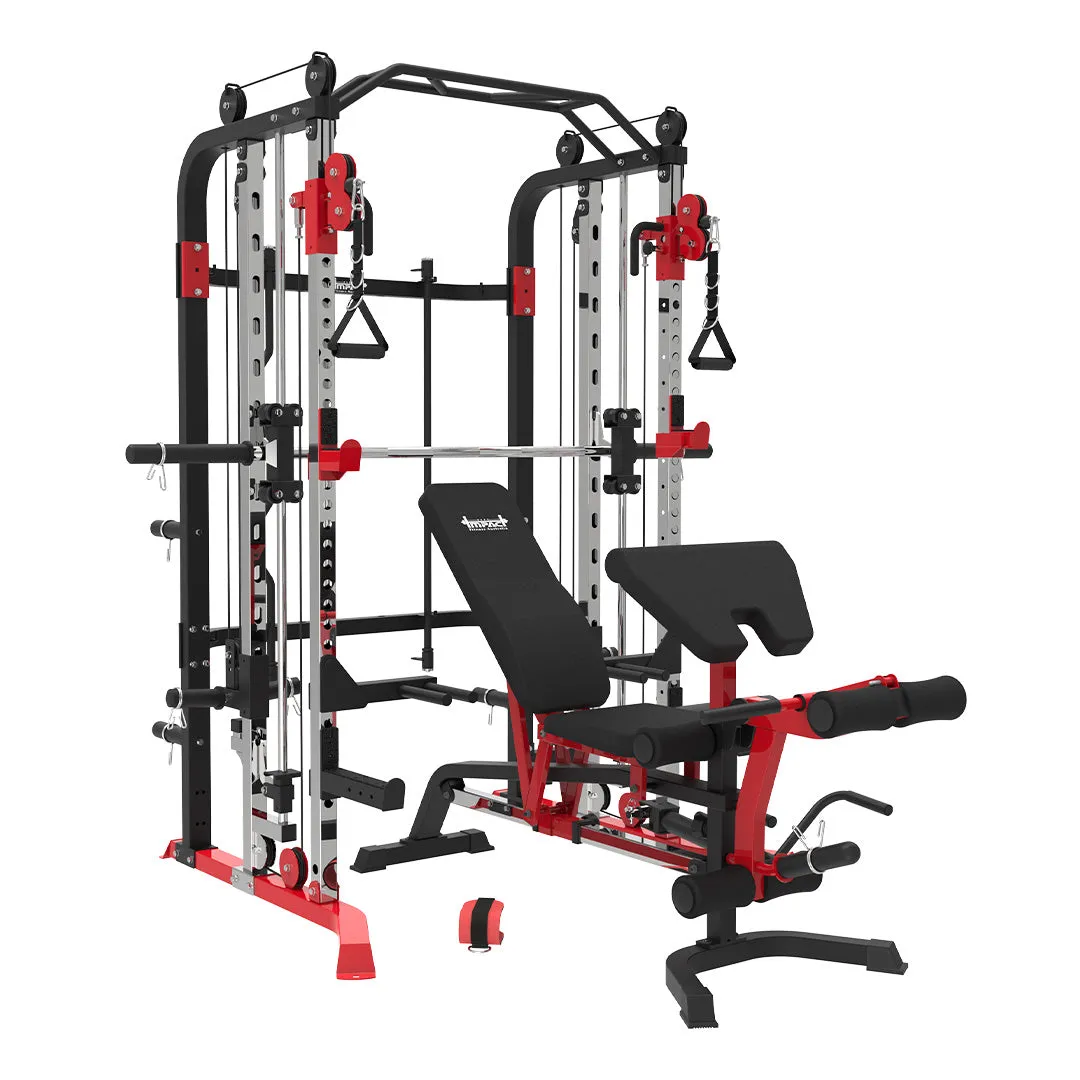 Impact Fitness MF5 Multi Trainer   Attachments   Adjustable Bench