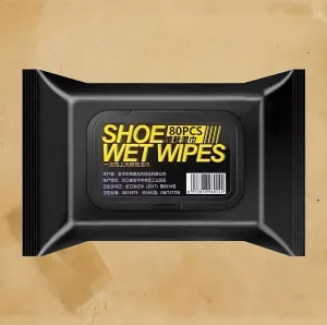 Instant Sneaker Shine – Natural Shoe Cleaning Wipes (Pack of 80)