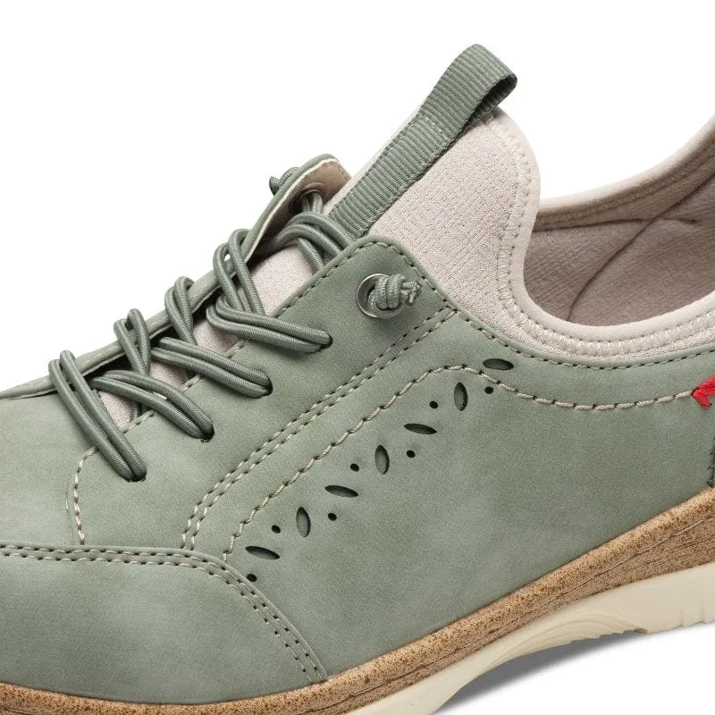 Jana Womens Green Softline Fashion Trainer 8-24772-44