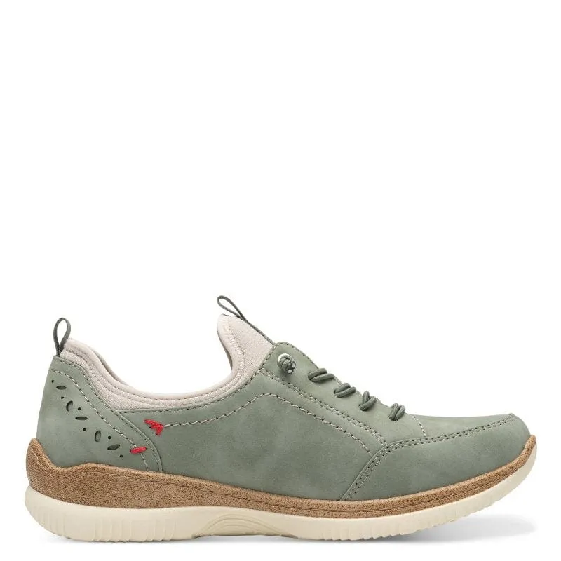 Jana Womens Green Softline Fashion Trainer 8-24772-44