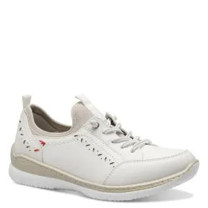 Jana Womens Off White Softline Fashion Trainer 8-24772-44