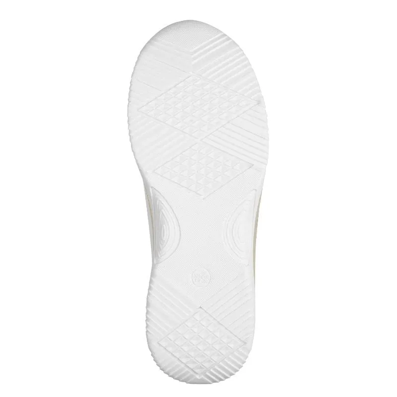 Jana Womens Off White Softline Fashion Trainer 8-24772-44