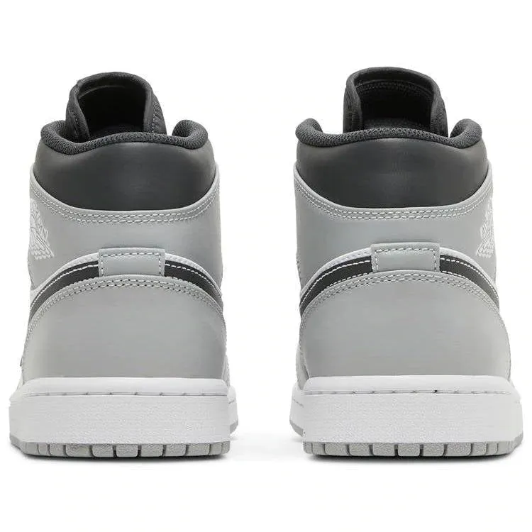 Jordan 1 Mid Light Smoke Grey