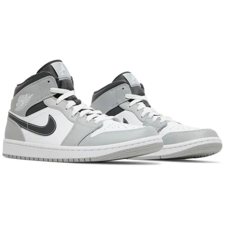 Jordan 1 Mid Light Smoke Grey