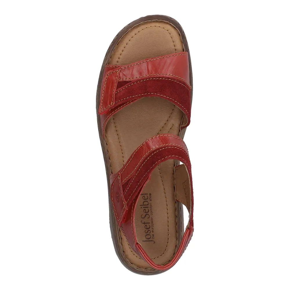 Josef Seibel - Debra 19 - Rot-Kombi - Sandals
