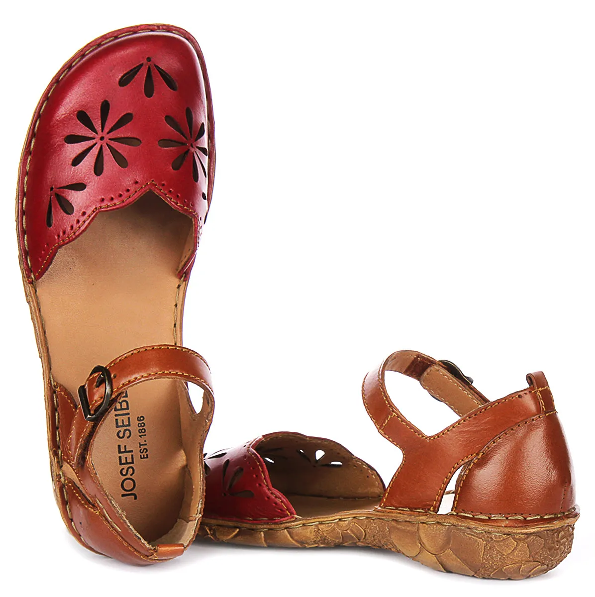 Josef Seibel Rosalie 04 In Red Tan For Women