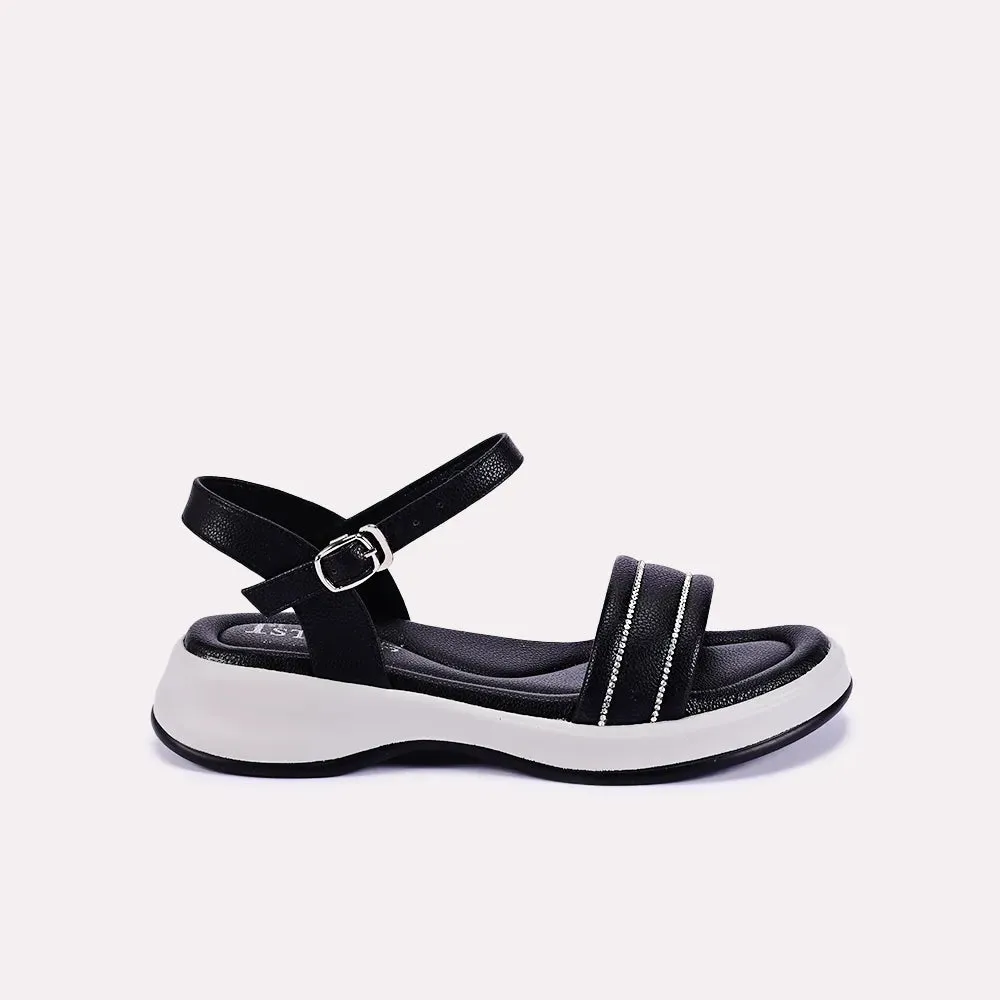 Juliet Black Soft Sandals 0421084