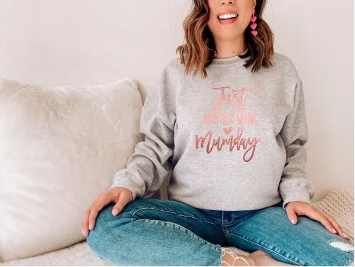 Just Another Manic Mum Day Sweatshirt