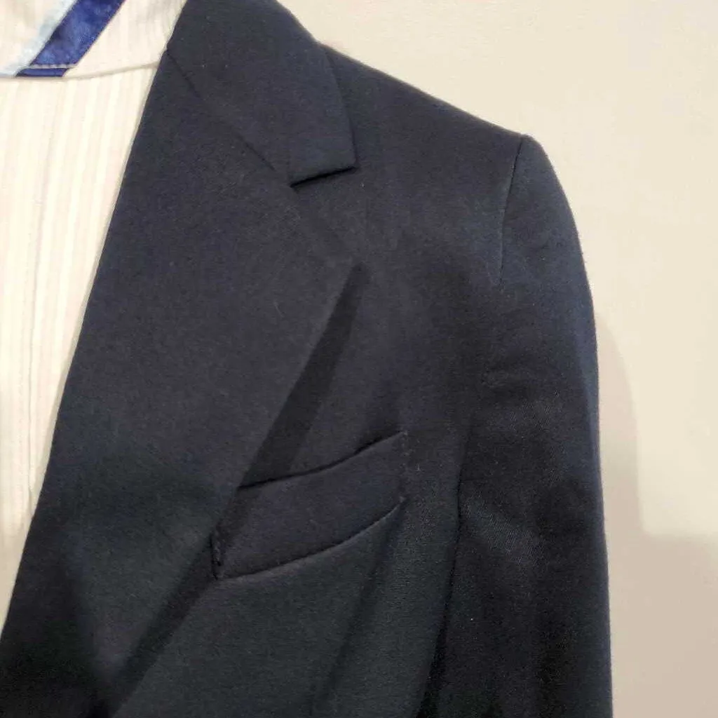 Kids Navy Hunt Coat Kids 6
