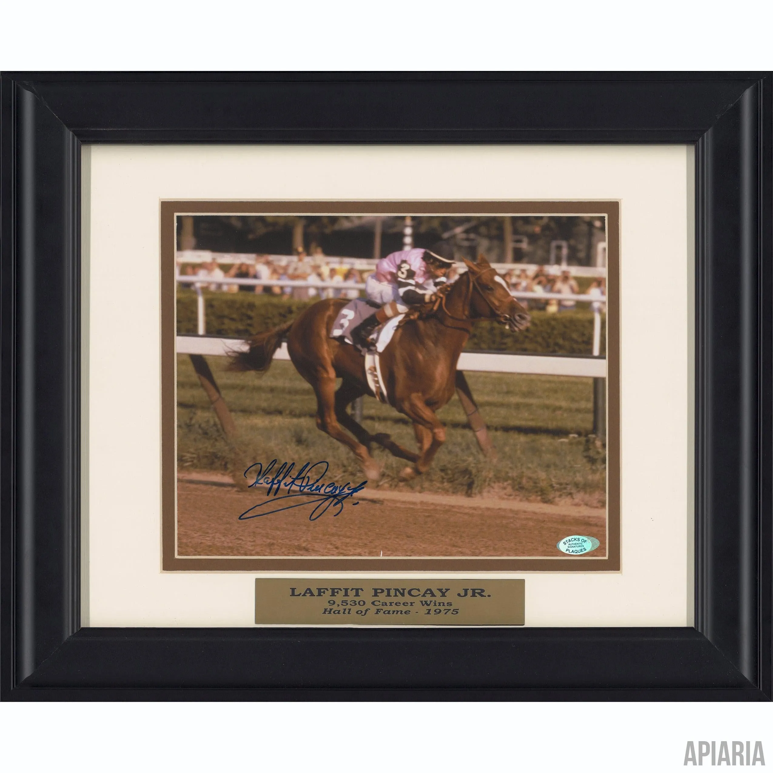 Laffit Pincay Jr. Autographed Photo