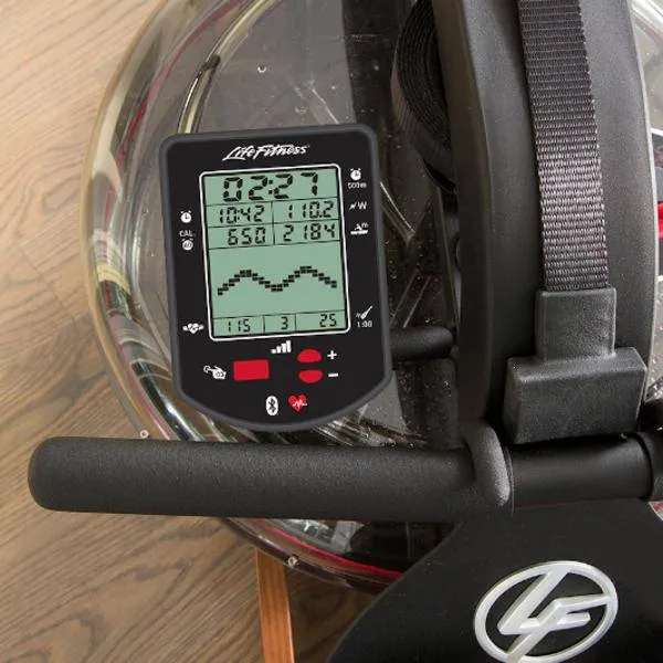 Life Fitness | Indoor Rower - Row HX Trainer with Bluetooth Monitor