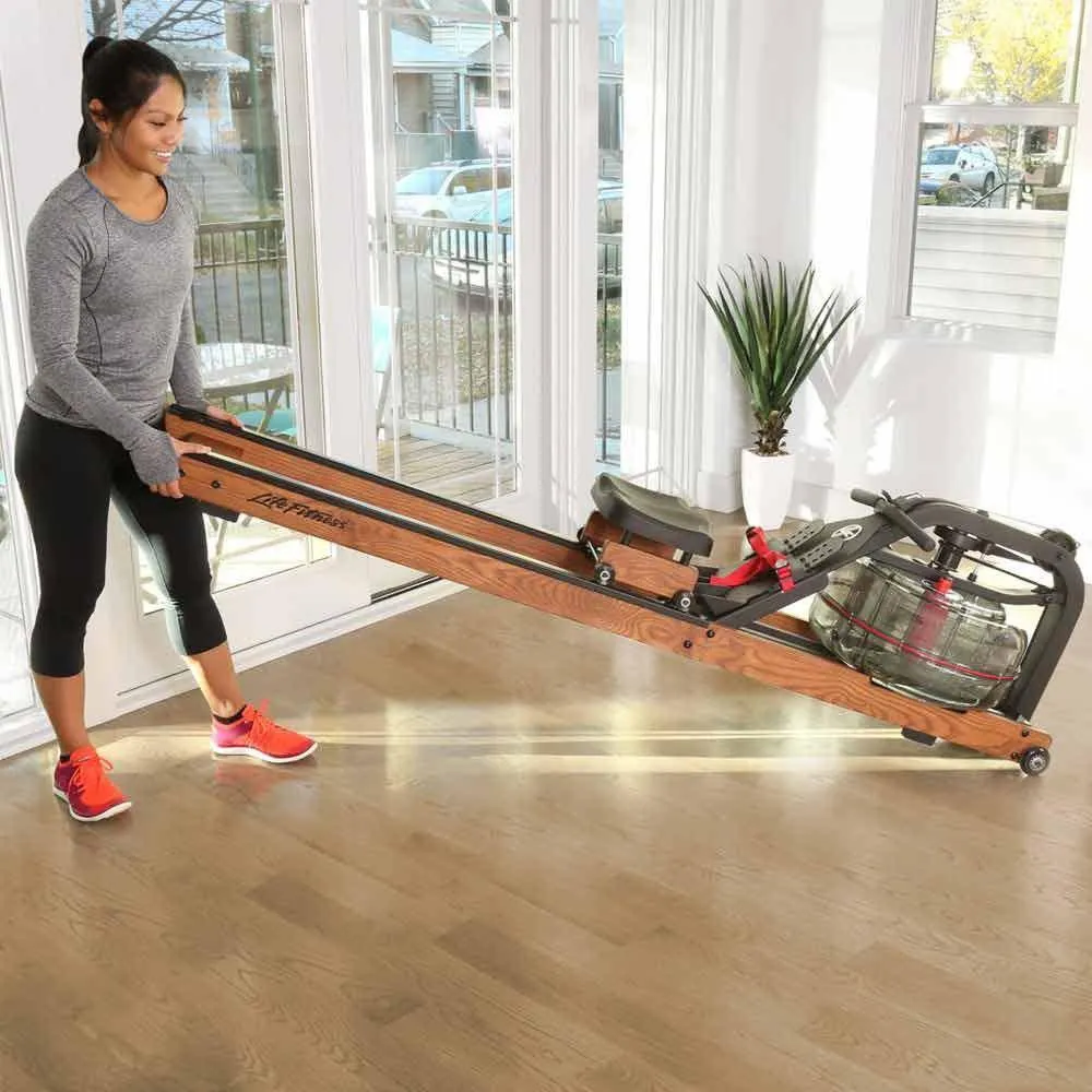Life Fitness | Indoor Rower - Row HX Trainer with Bluetooth Monitor