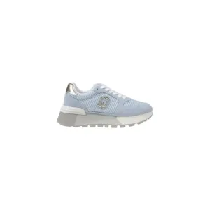 Light Blue and Silver Sneaker