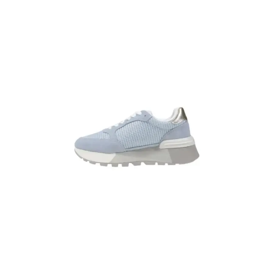 Light Blue and Silver Sneaker