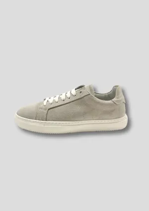 Light Grey Suede Sneakers