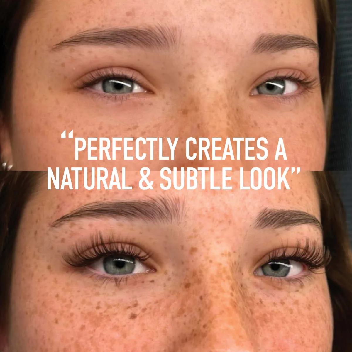 Matte Dark Volume - Light Brown Lashes - 0.03