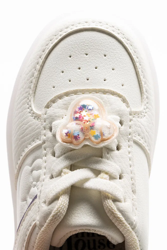 Minnie Mouse Light Up Sneaker White