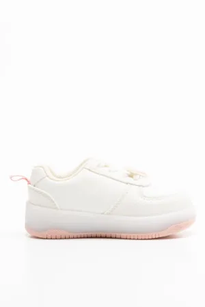 Minnie Mouse Light Up Sneaker White